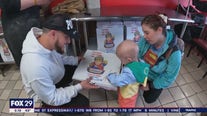 To fundraise for 2-year-old boy with leukemia, Audubon pizza shop creates special pizza boxes