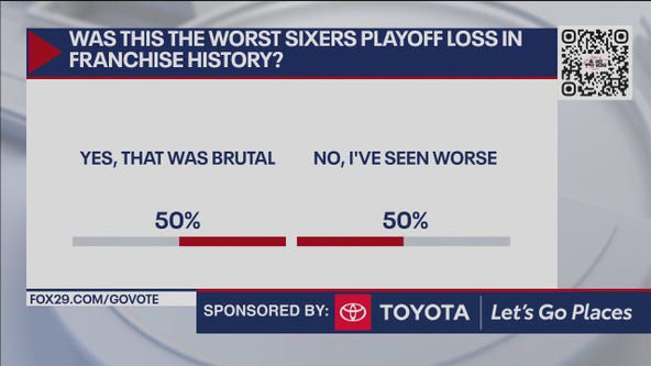 Was this the worst Sixers playoff loss in franchise history?