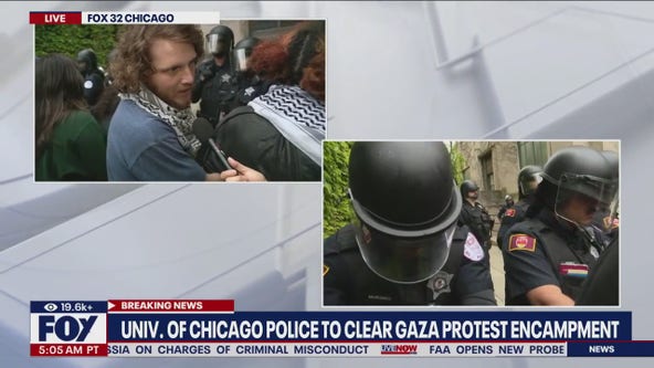 Gaza protests: University of Chicago