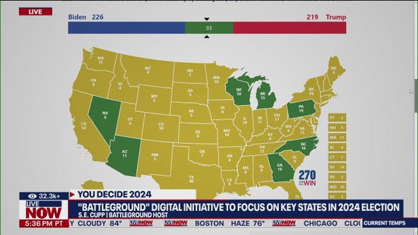"Battleground" program to focus on key states in 2024 election