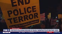 Protests erupt in DC following release of Memphis police bodycam video