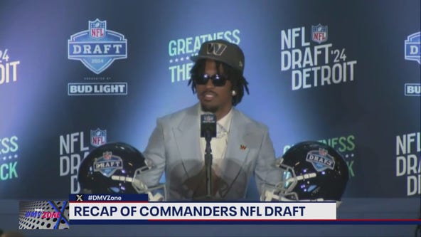 Commanders fan react to NFL Draft