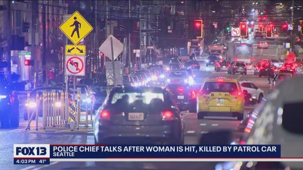 Seattle Police chief speaks out after woman was hit and killed by patrol car