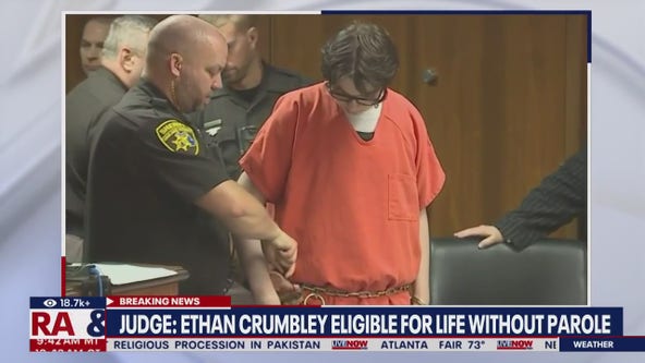 Crumbley eligible for life without parole
