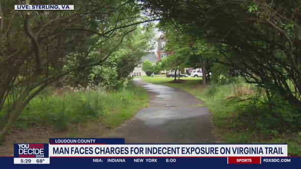 Police arrest man accused of exposing himself on Virginia trail