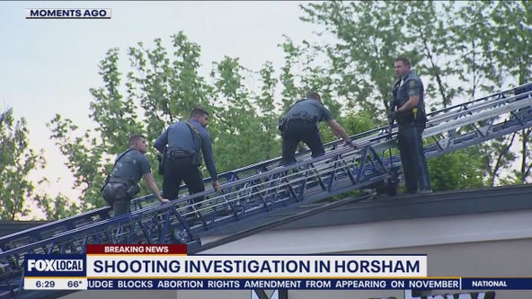 Shooting investigation in Horsham