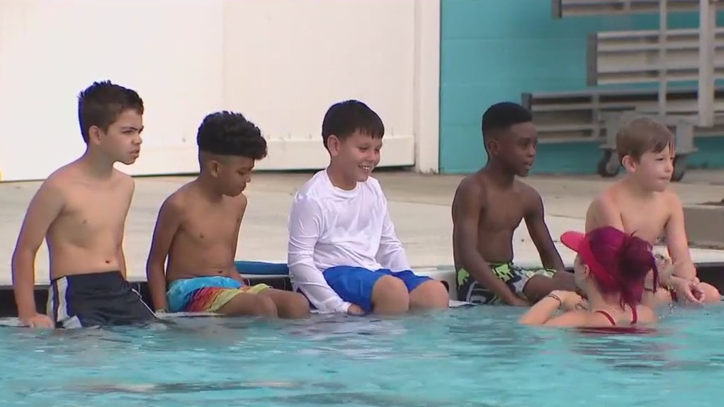 Keeping kids safe by teaching them to swim