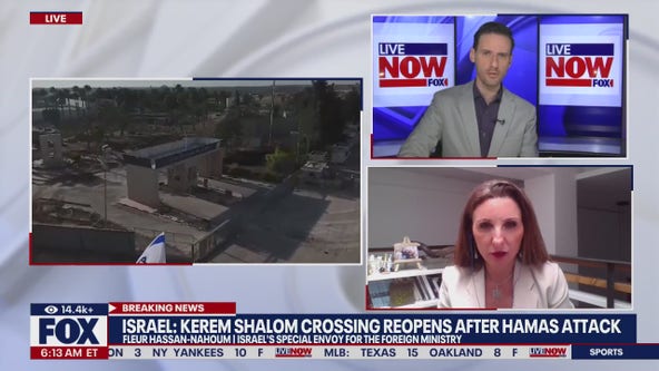 Kerem Shalom crossing reopens after Hamas attack