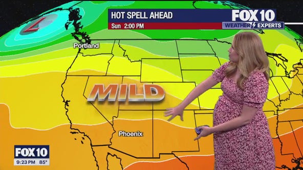 Arizona weather forecast: Short-lived dip in temps gives way to triple-digits next week