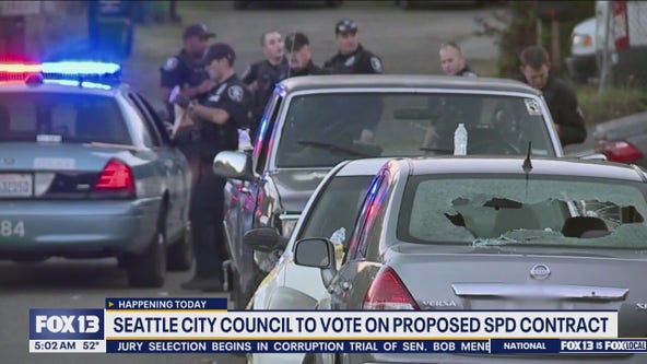 Seattle City Council to vote on proposed SPD contract