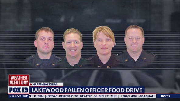 13th annual food drive for fallen Lakewood officers underway