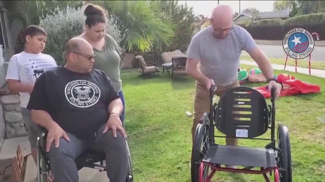 Wheelchairs for Warriors helping disabled vets gain some independence
