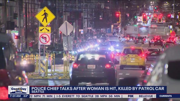 Seattle Police Chief talks after woman hit, killed by patrol car