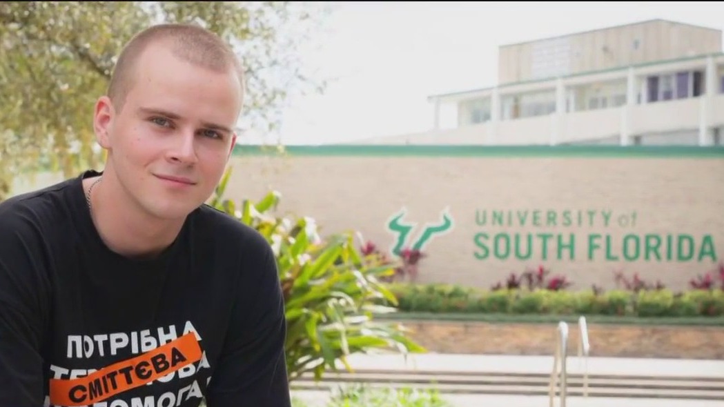 USF student from Ukraine will graduate this winter