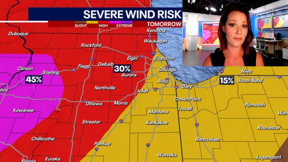 Another round of severe storms will likely impact Chicago area on Tuesday
