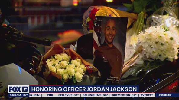 Celebration of Life to honor fallen Bellevue Police Officer Jordan Jackson on Tuesday