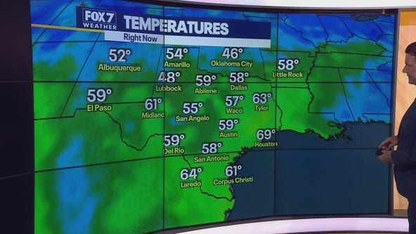 Austin weather: Warm temps before cold front