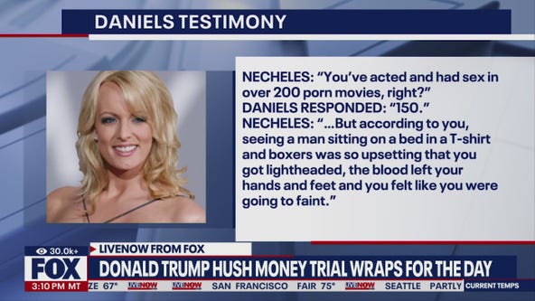 Trump trial: Stormy Daniels testimony concludes