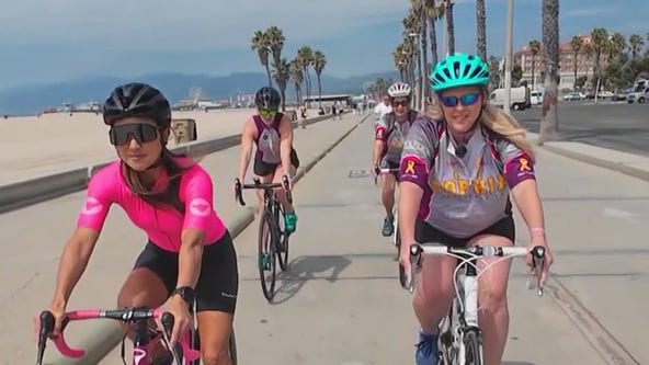 Competing for a cause at the Malibu Triathlon