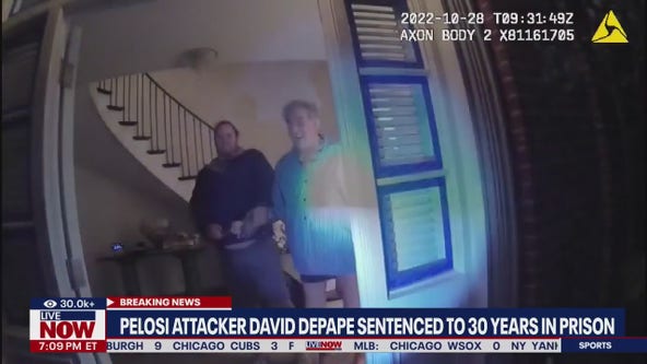 Pelosi attacker David DePape sentenced to 30 years in prison