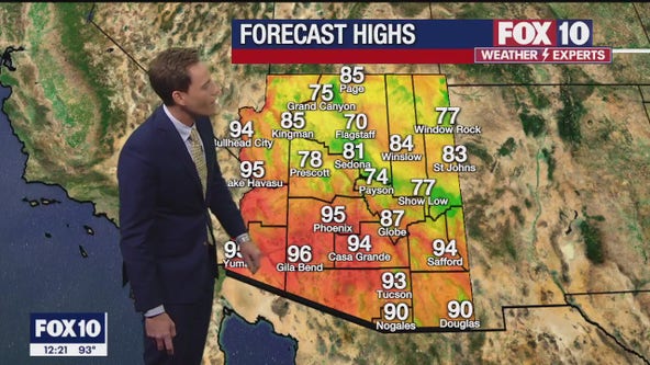Noon Weather Forecast - 6/8/23