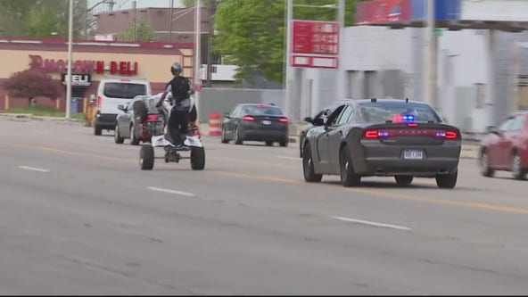 Detroit police crack down on ATVs on city streets