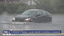 Evening storms cause minor flooding in North Texas