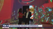 Getting into the holiday spirit at ARTECHOUSE