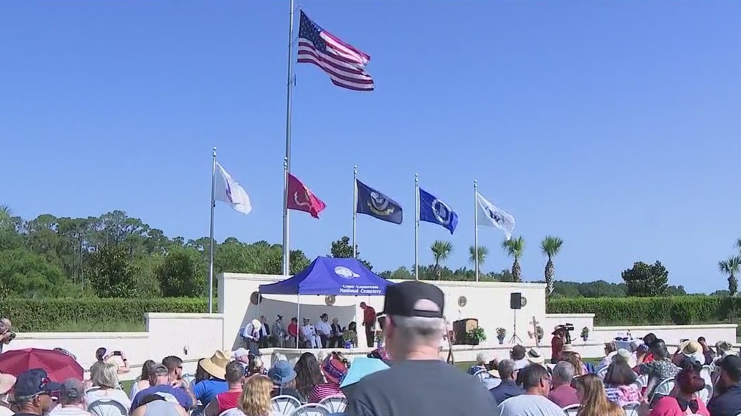 Memorial Day at Cape Canaveral National Cemetery