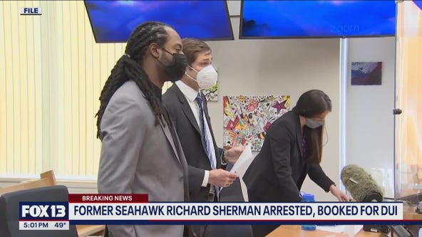 Former Seahawk Richard Sherman arrested for DUI