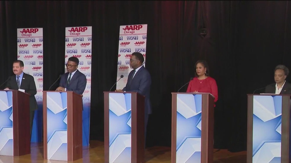 Lightfoot on the defense in Tuesday night Chicago mayoral forum