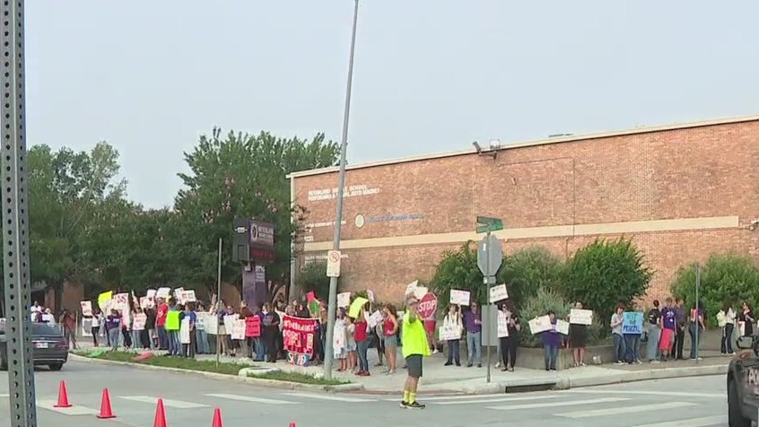 Houston Schools in Turmoil: Parents protest principal ousting, more staff cuts feared