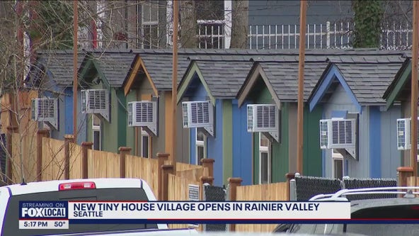Tiny house village opens in Rainier Valley