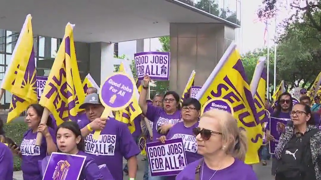Unionized janitors vote to authorize strike