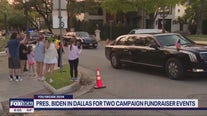 Pres. Biden in Dallas for 2 fundraising events