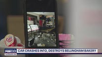 Car crashes into Bellingham bakery, community steps up
