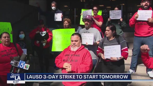 Negotiations continue ahead of planned LAUSD strike
