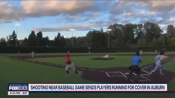 Shooting at park near WA kids' baseball game sends crowd running for cover