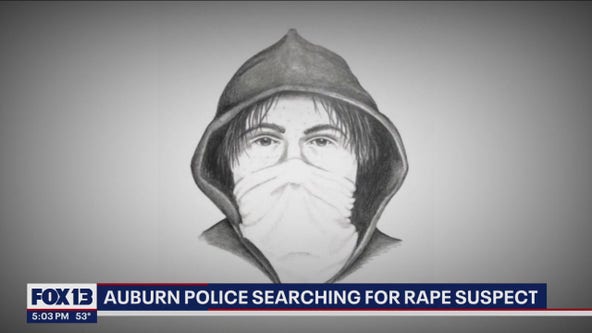 Police searching for suspect who raped woman at Auburn apartment complex