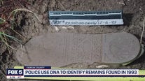 Police use DNA to identify remains found in 1993