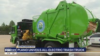 Plano unveils all-electric trash truck
