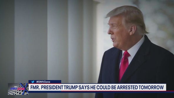 Trump says he could be arrested on Tuesday