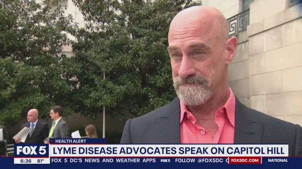 'Law & Order' actor Chris Meloni joins Lyme disease advocates on Capitol Hill