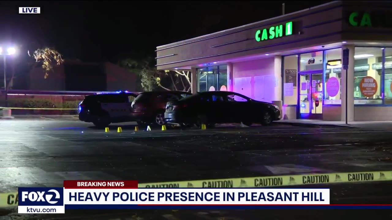 Shooting leaves 1 injured outside Pleasant Hill strip mall: Police