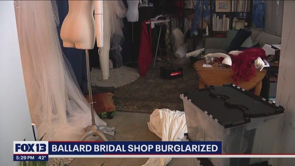 Ballard bridal shop burglarized ahead of major bridal show