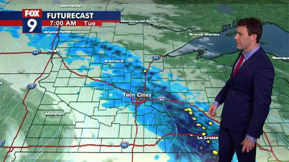 MN weather: Morning rain, rumbles later on Tuesday