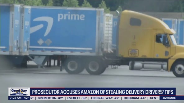 Prosecutor accuses Amazon of stealing delivery drivers' tips