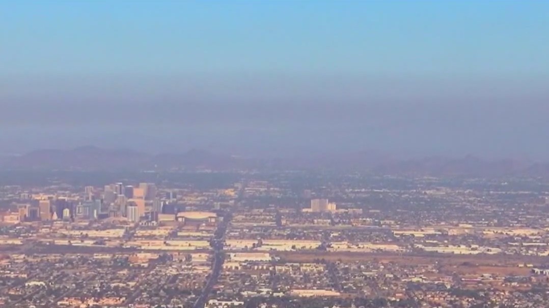 Phoenix on list of cities with bad air pollution