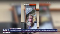Cowboys release schedule with prank Facetimes