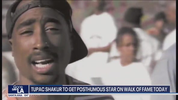 Tupac Shakur to get posthumous star on Walk of Fame